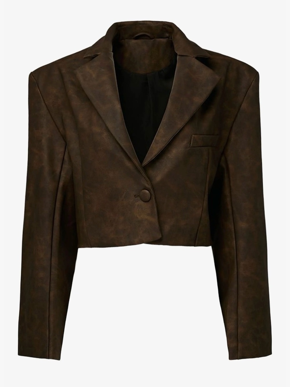 NWT We Wore What Women's
Patina Cropped Blazer Size: M